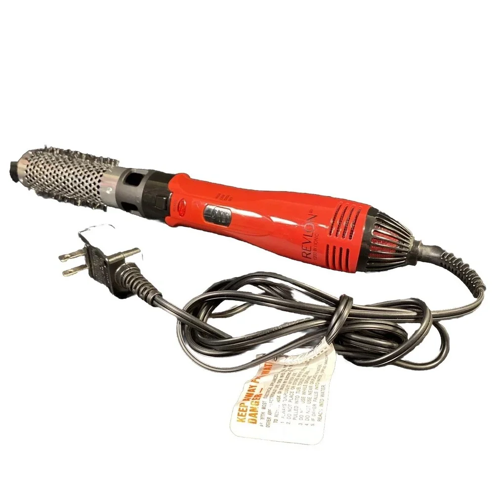 Revlon Hot Air Brush RV440RED Kit for Styling Hairstyling Bristles